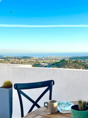 Stunning mountain and sea views